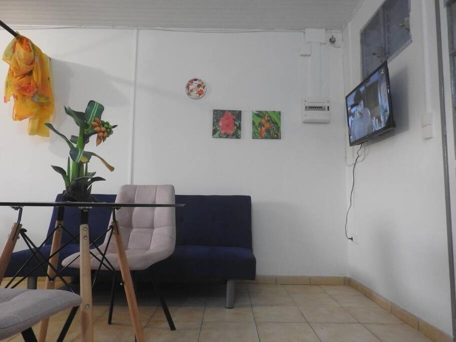 Studio Hibiscus-Ch Vue Sur Mer,Plage,Clim Les Anses-d'Arlets Ngoại thất bức ảnh